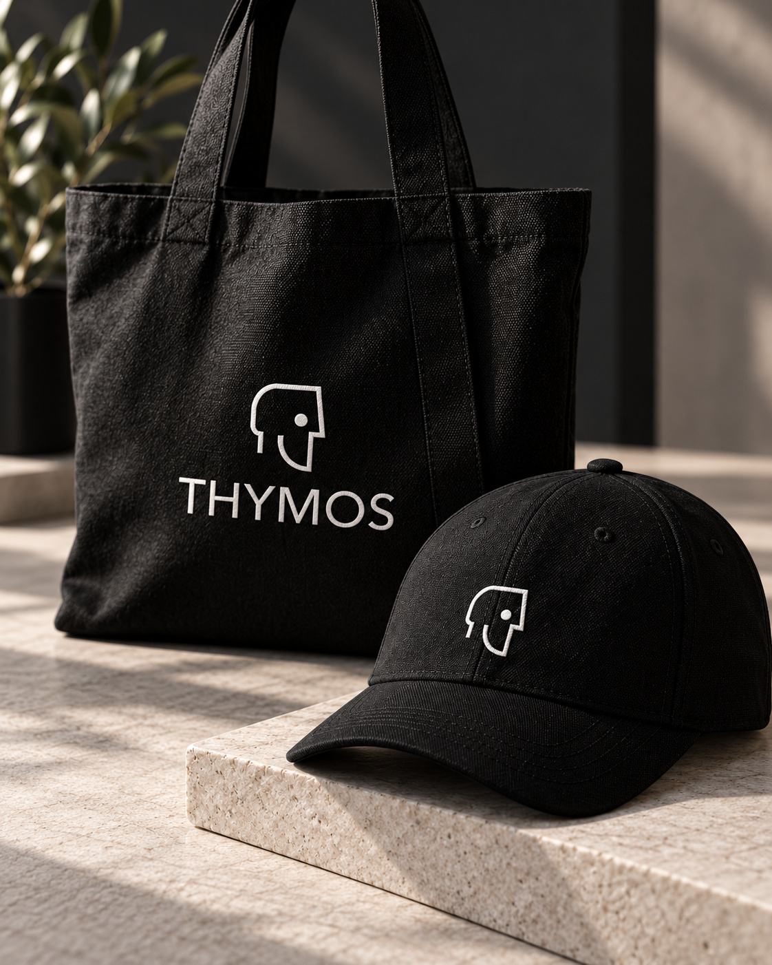 Thymos bag and cap