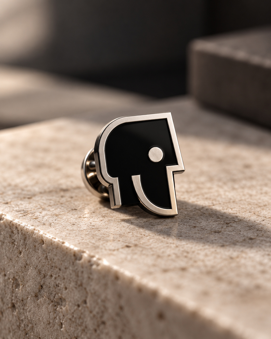 Thymos enamel badge