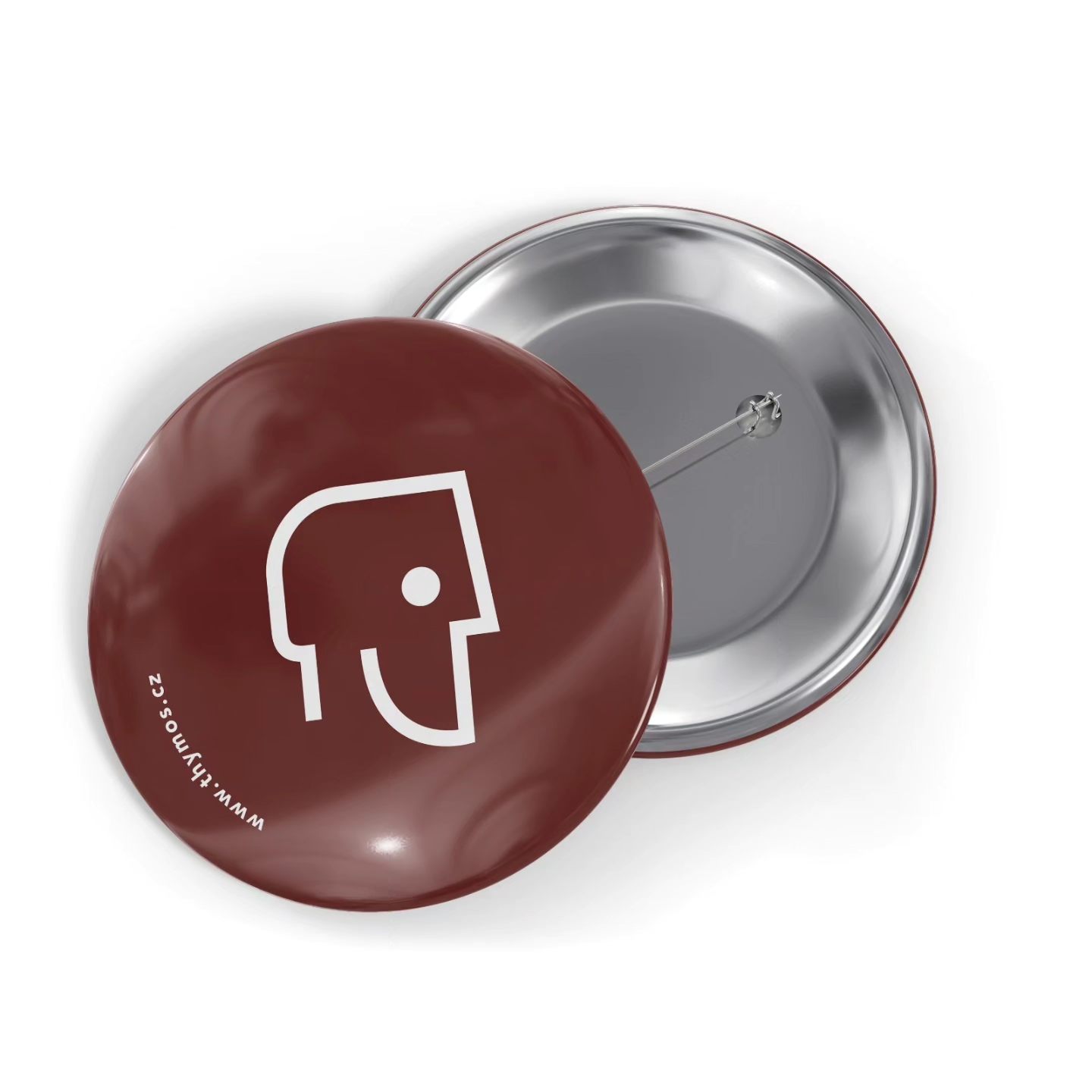 Thymos round badge