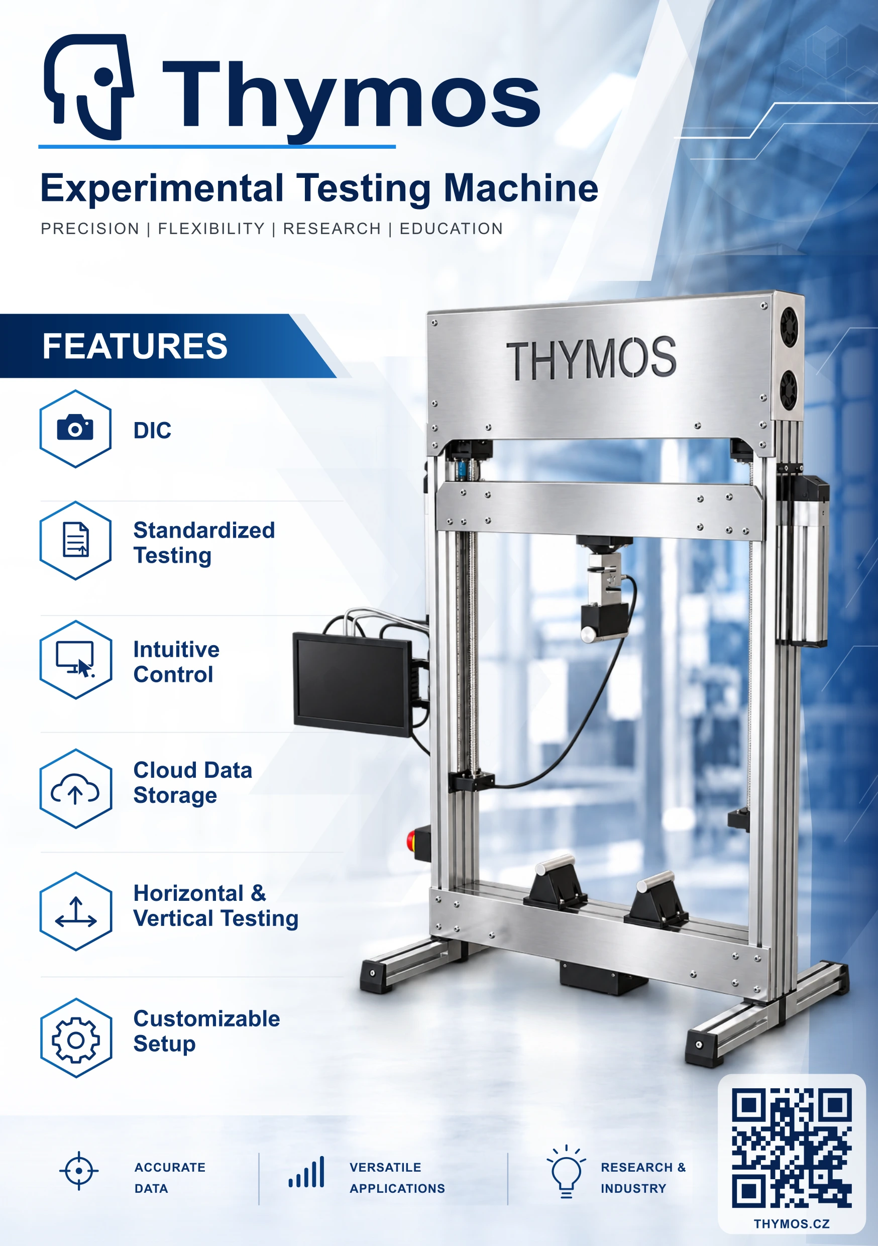 Thymos machine portrait poster