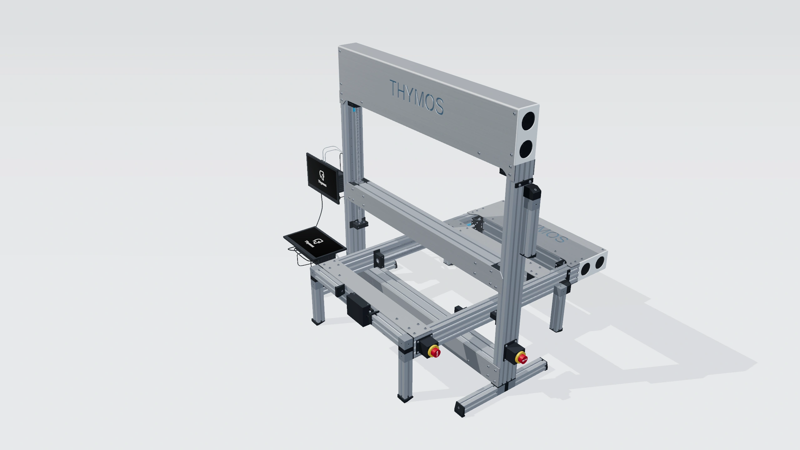 Thymos machine perspective view